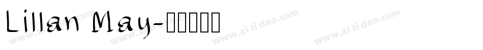 Lillan May字体转换